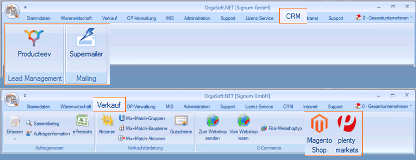 add in programm launcher