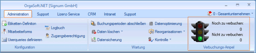 add in verbuchungskontrolle