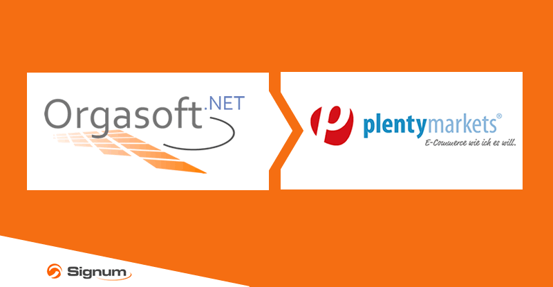 Schnittstelle Warenwirtschaftssystem Orgasoft.NET und Online Shop plentymarkets