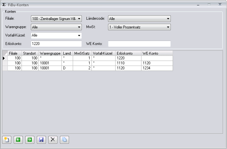datev schnittstelle warenwirtschaftssystem buchungsschluessel orgasoftnet