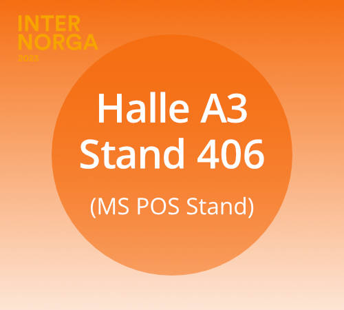 Signum auf der Internorga 2023 Stand MS POS