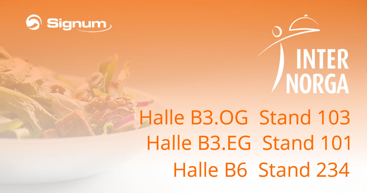 Signum Warenwirtschaftssysteme Gastronomie Messe Internorga 2019