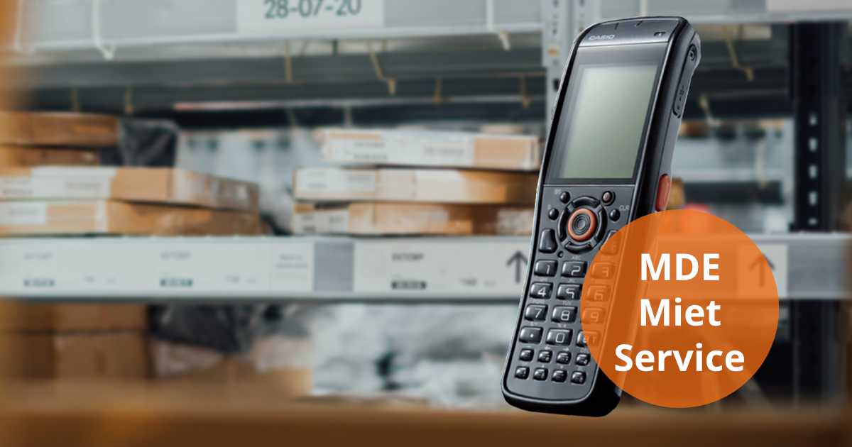 MDE Miete zur Inventur