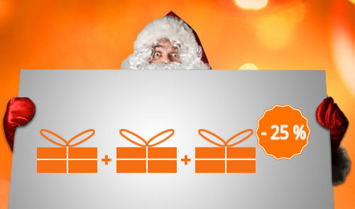 Weihnachts-Rabatte aus dem Warenwirtschaftssystem