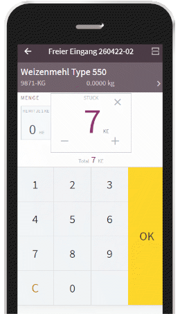 mobile-store-app-wareneingang
