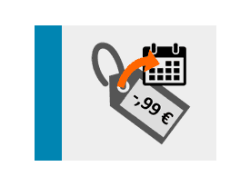 Vordatierte Preisumzeichnung