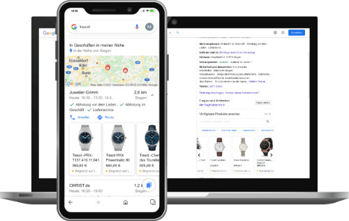 online vermarktung mit mapads auf google