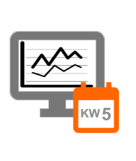Warenwirtschaftssystem Orgasoft.NET Modul Wochenwerte