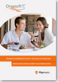 produktblatt orgasoftnet warenwirtschaftssystem gastronomie