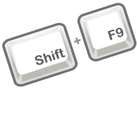 shift f9